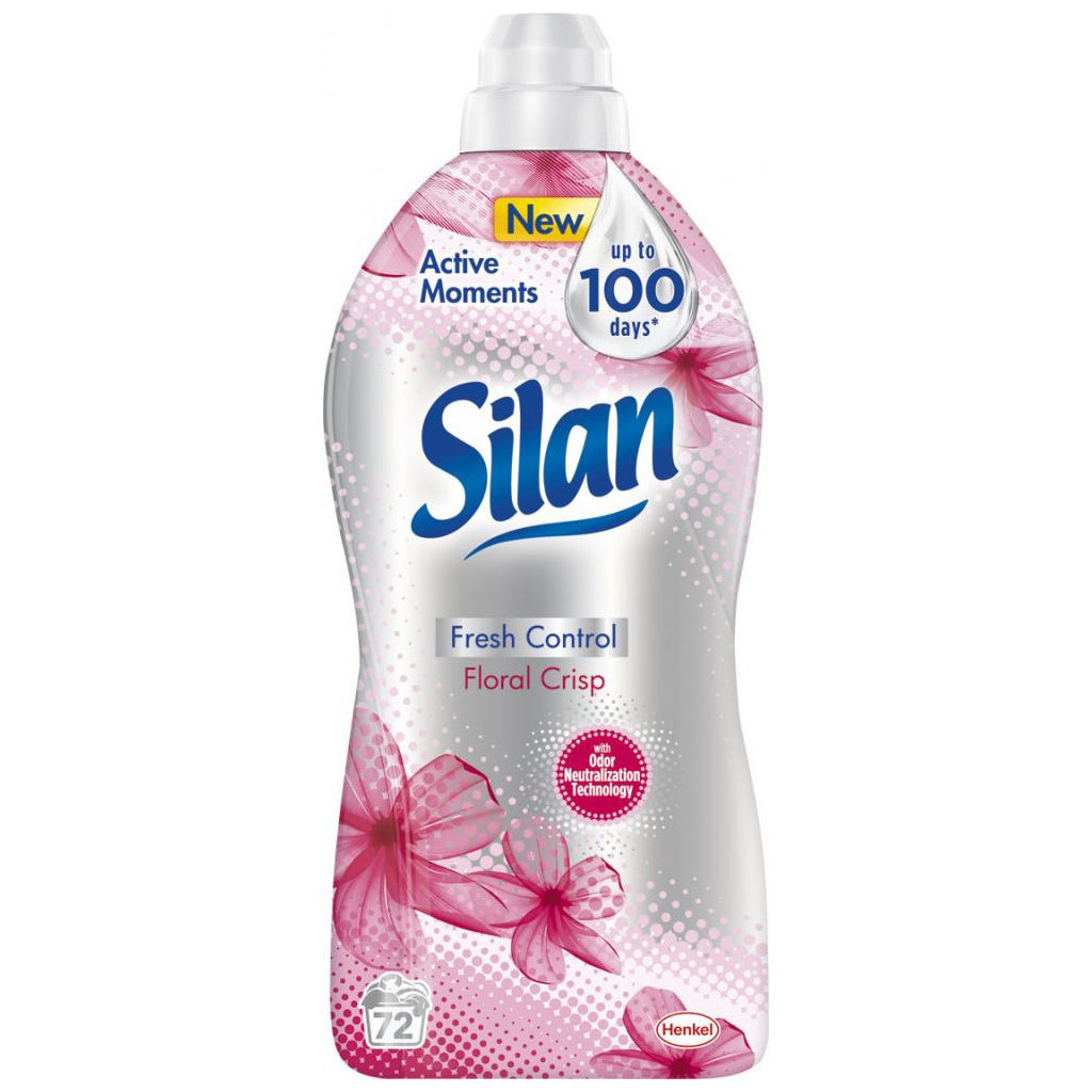 Кондиціонер для білизни Silan Fresh Control Свіжість квітів 1.8л (9000101377309) - зображення 1