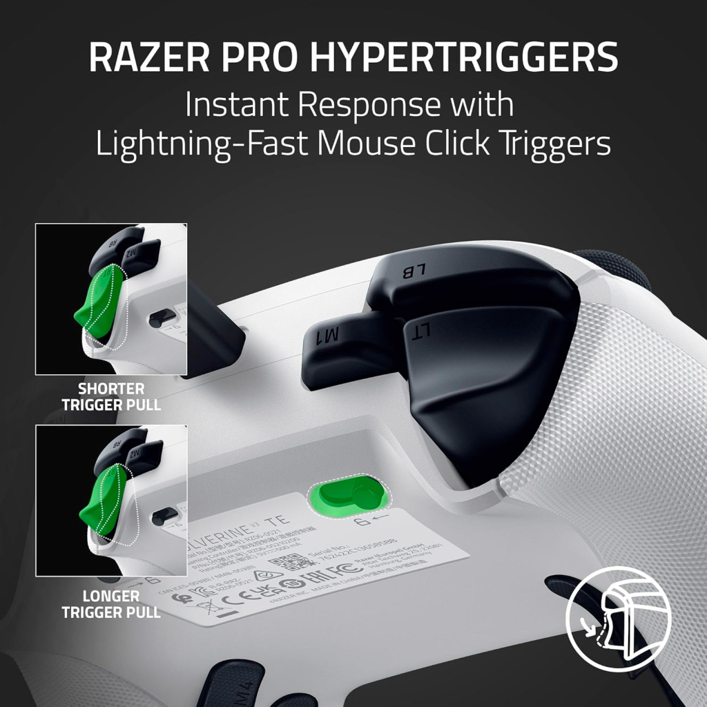 Геймпад Razer Wolverine V3 TE White (RZ06-05210200-R3M1) - зображення 11