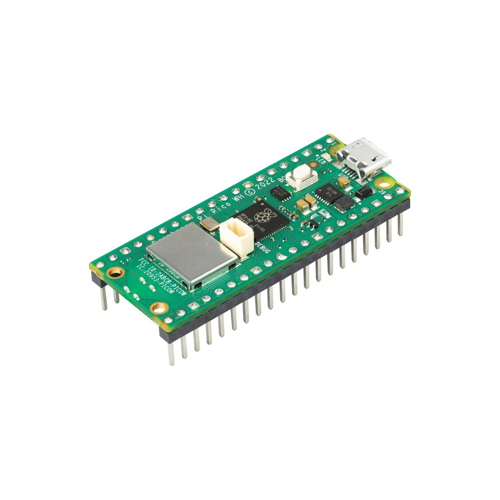 Додаткове обладнання для Мікро ПК Raspberry Pi Мікроконтролер Raspberry Pi Pico WH (SC0919) - изображение 1