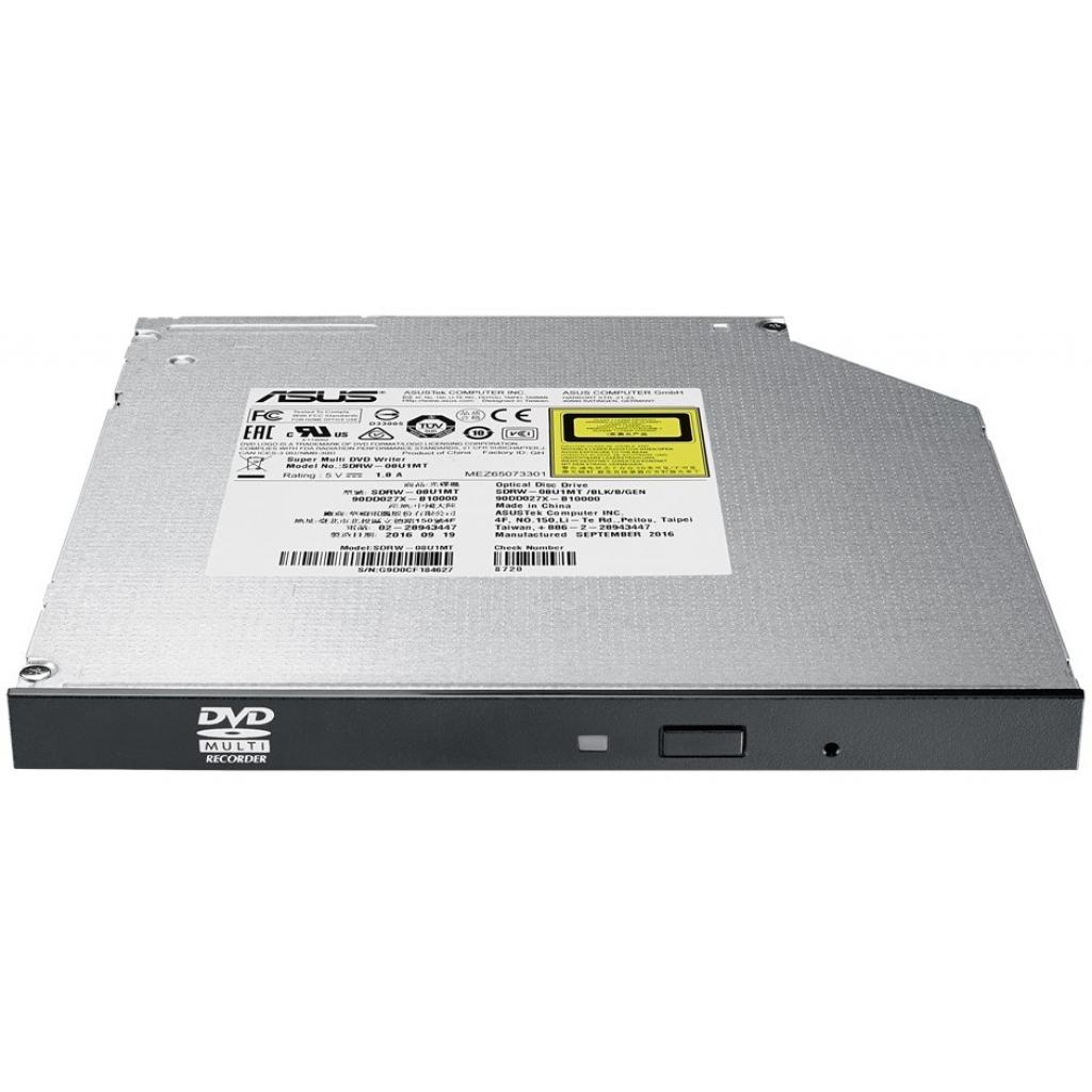 Оптичний привід DVD-RW ASUS SDRW-08U1MT/BLK/B/GEN (90DD027X-B10000) - зображення 2