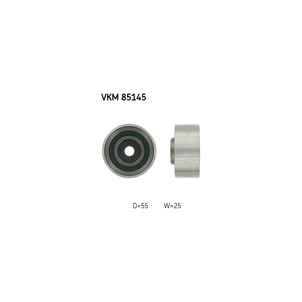 Ролик натягувача ременя SKF VKM 85145 - зображення 1