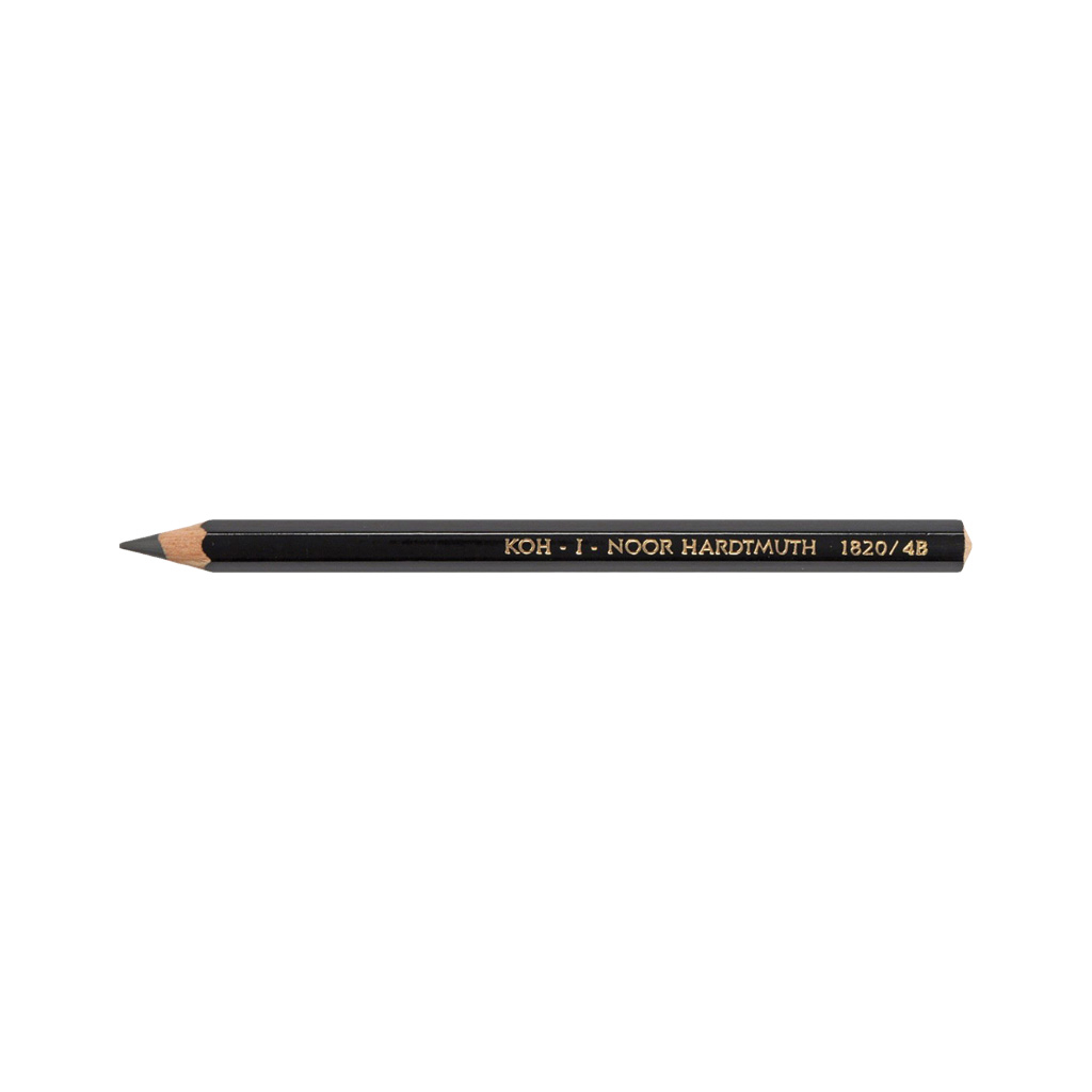 Олівець графітний Koh-i-Noor 4B Jumbo (1820 4B) - зображення 1