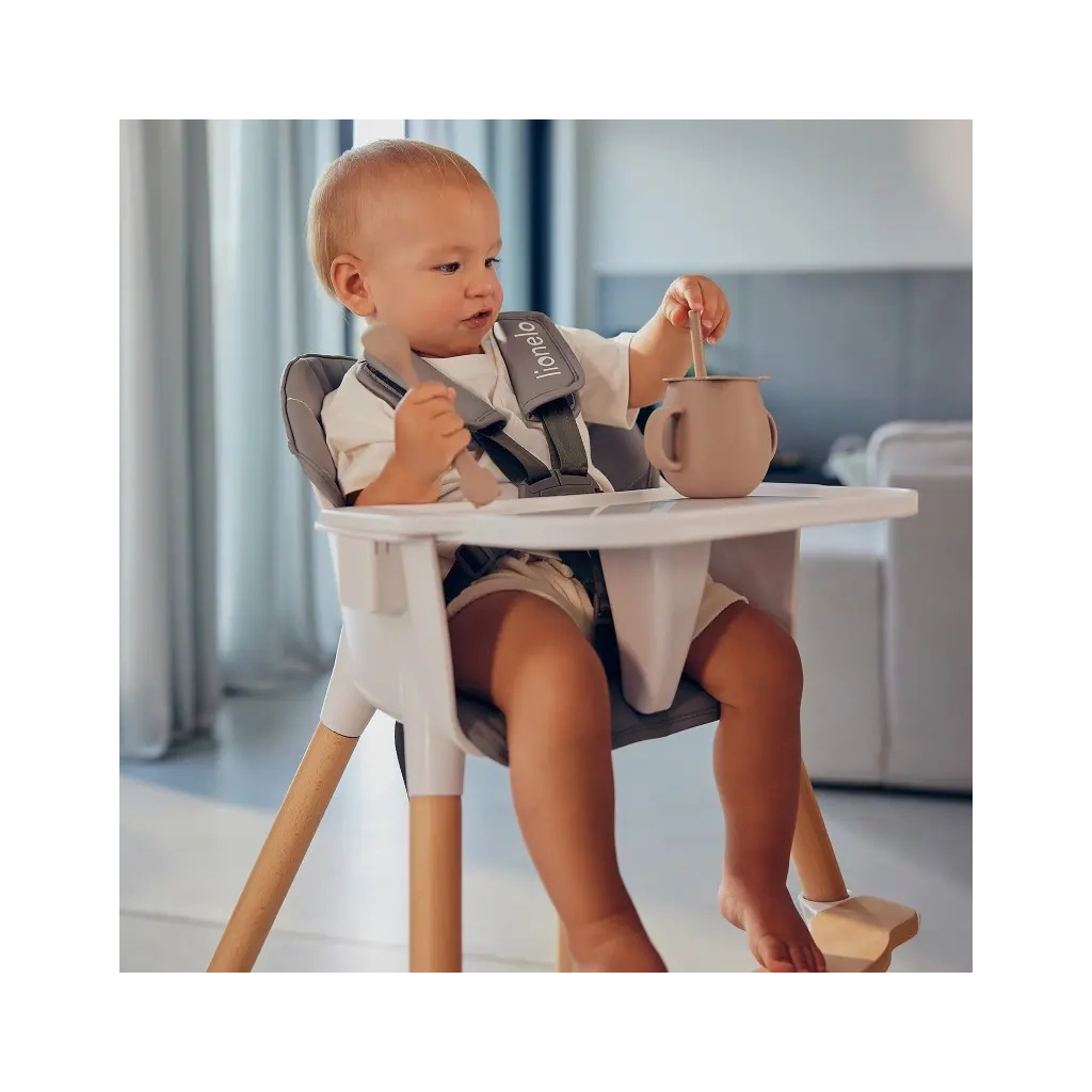 Стілець для годування Lionelo KOEN BEIGE SAND (LO-KOEN BEIGE SAND) - изображение 10