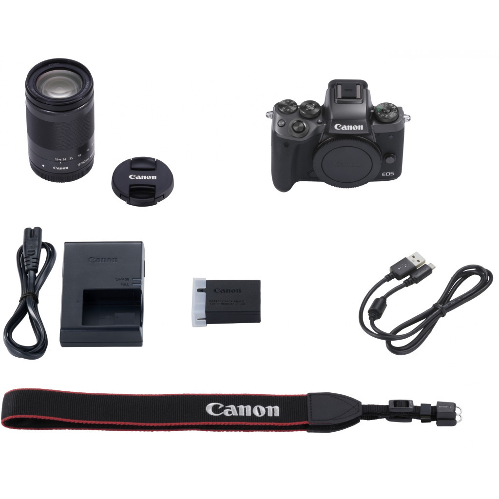 Цифровий фотоапарат Canon EOS M5 + 18-150 IS STM Kit Black (1279C049) - зображення 11
