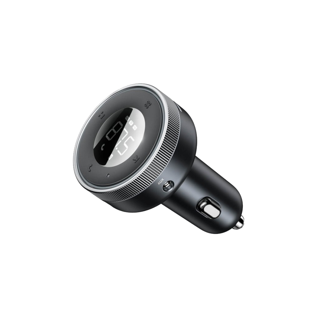 Зарядний пристрій Baseus Enjoy Car Wireless MP3 Charger USB Black (CCLH-01) - зображення 1