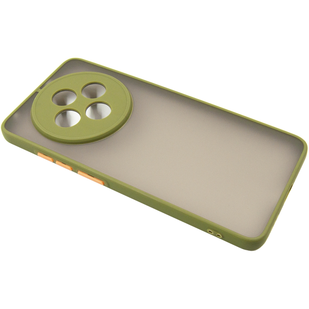 Чохол до мобільного телефона Dengos Matte Oppo Reno 12 F/FS (Green) (DG-TPU-MATT-148) - зображення 3