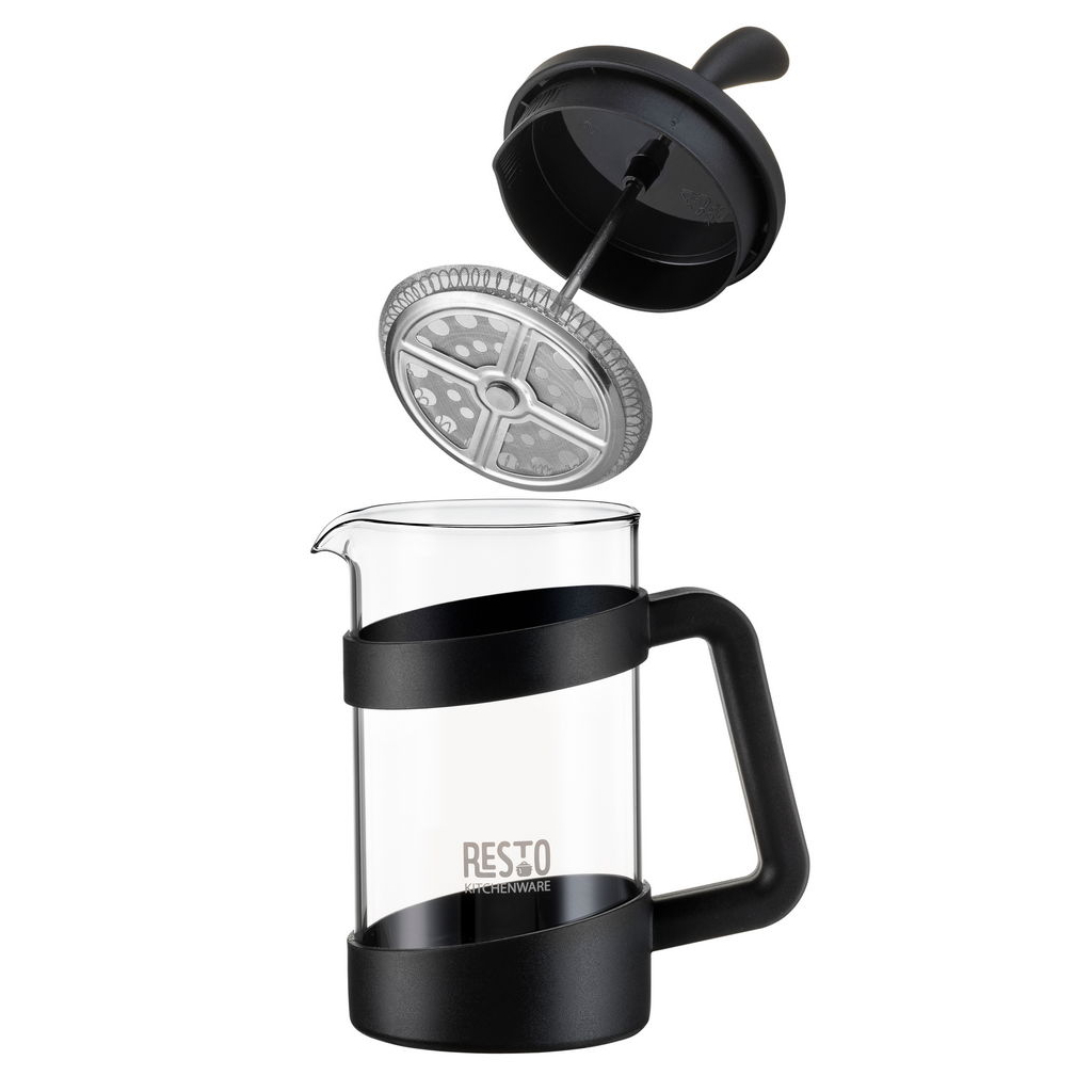 Френч-прес Resto Keid діагональ 600 мл чорний (90508) - зображення 8