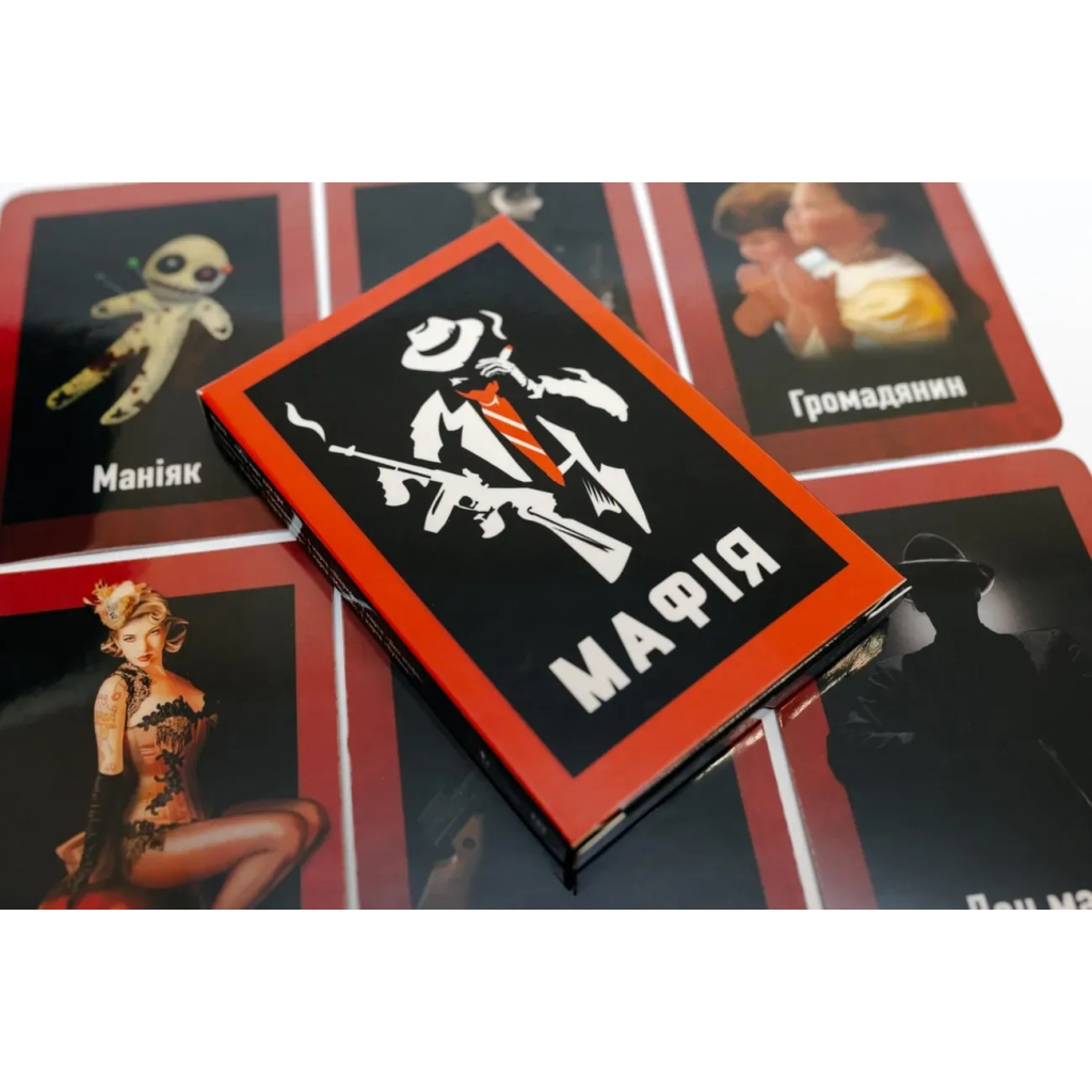 Настільна гра Fun Games Shop Мафія пластикова (укр.) (58263) - зображення 2