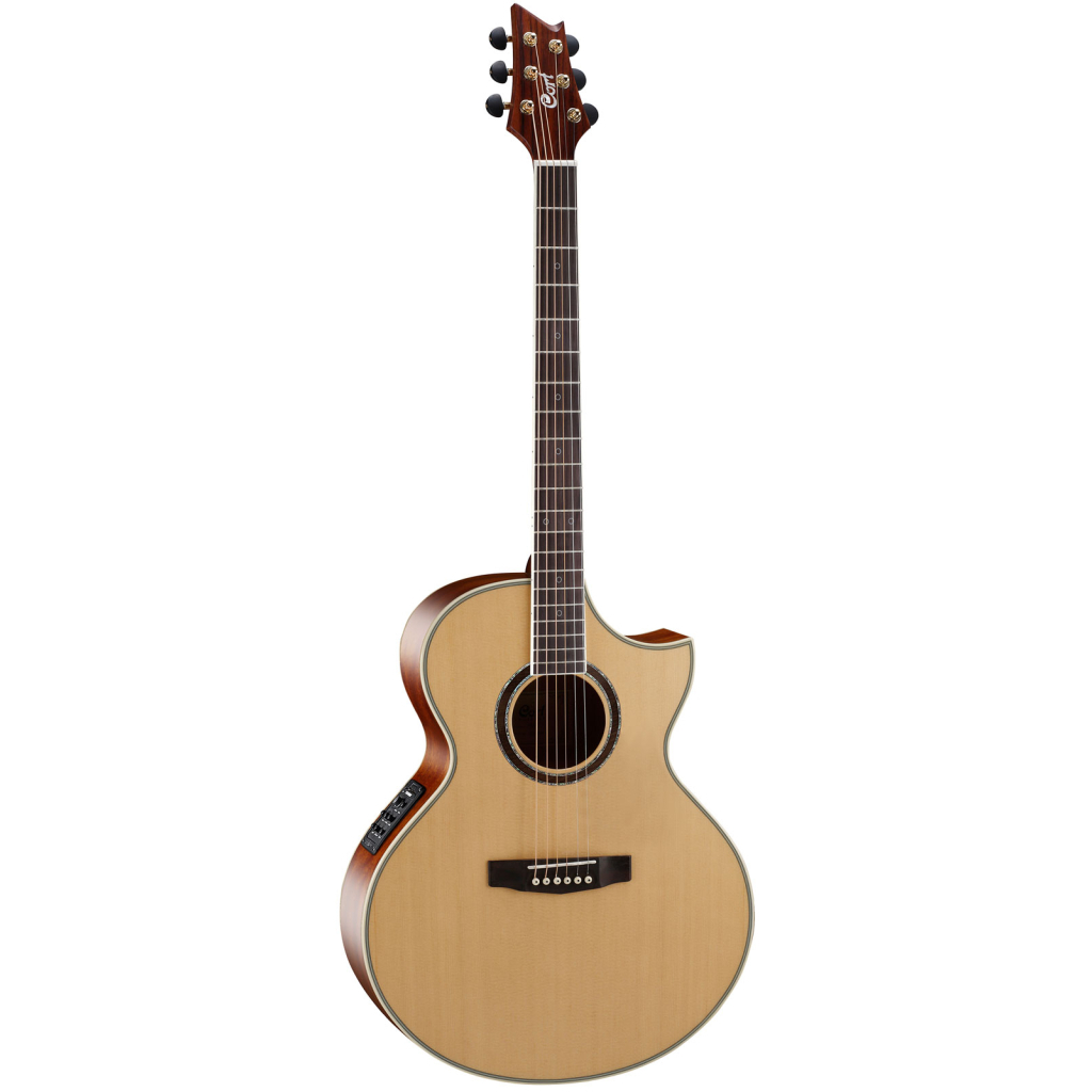 Гітара електроакустична Cort NDX Baritone Natural Satin - зображення 1