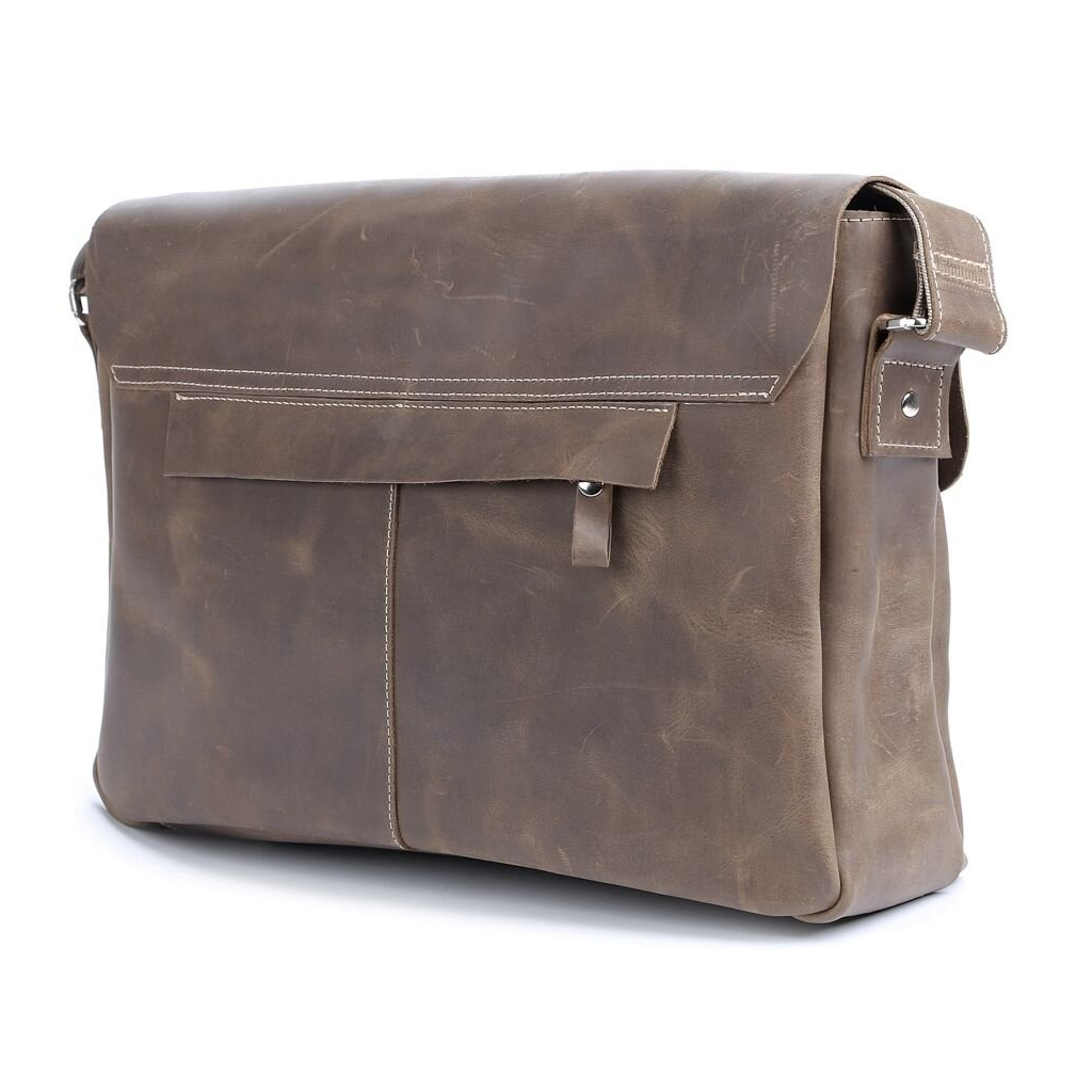 Сумка Shvigel Шкіряна Коричнева (00980) - зображення 6