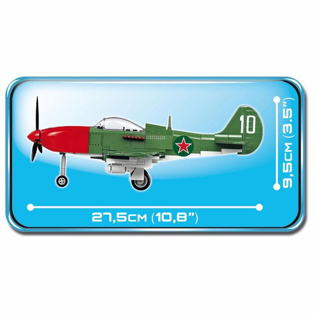 Конструктор Cobi Літак BELL P-39Q Аерокобра 250 деталей (COBI-5547) (5902251055479) - зображення 5