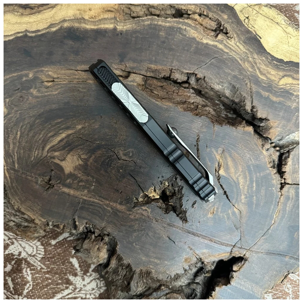 Ніж Microtech Cypher II Stonewash Black (1241-10) - зображення 7