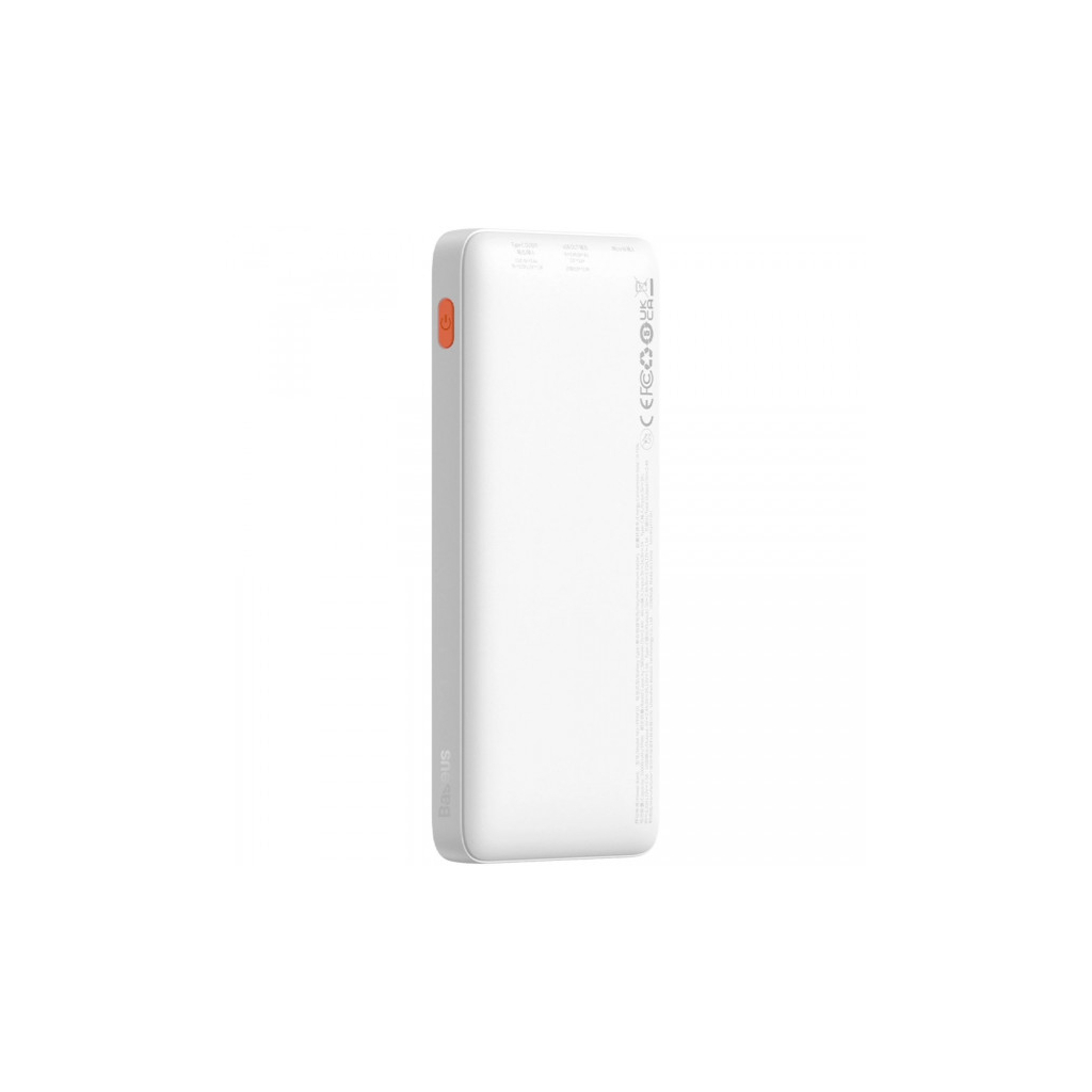 Батарея універсальна Baseus 10000mAh Airpow 20W, PD, QC, White (PPQD090002) - зображення 5