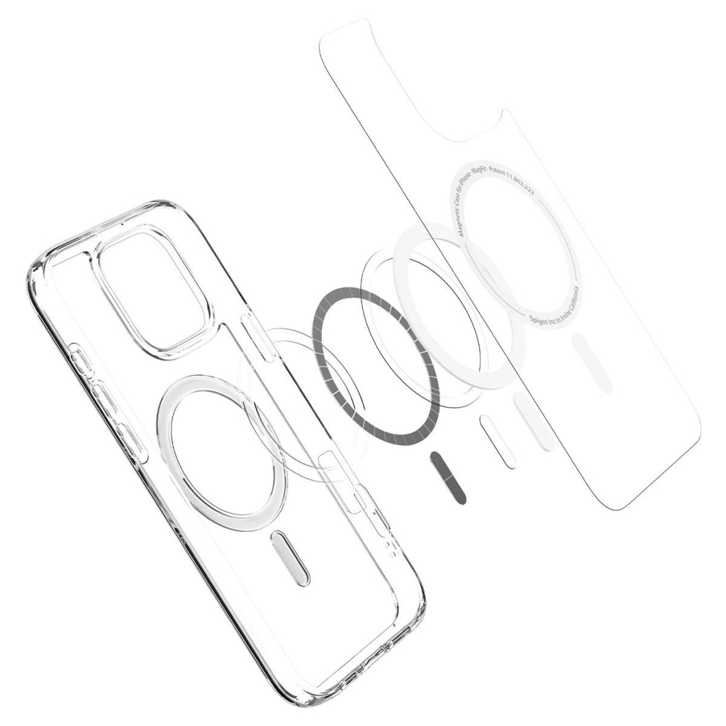 Чохол до мобільного телефона Spigen iPhone 16 Pro Max Ultra Hybrid MagFit White (ACS07998) - зображення 5
