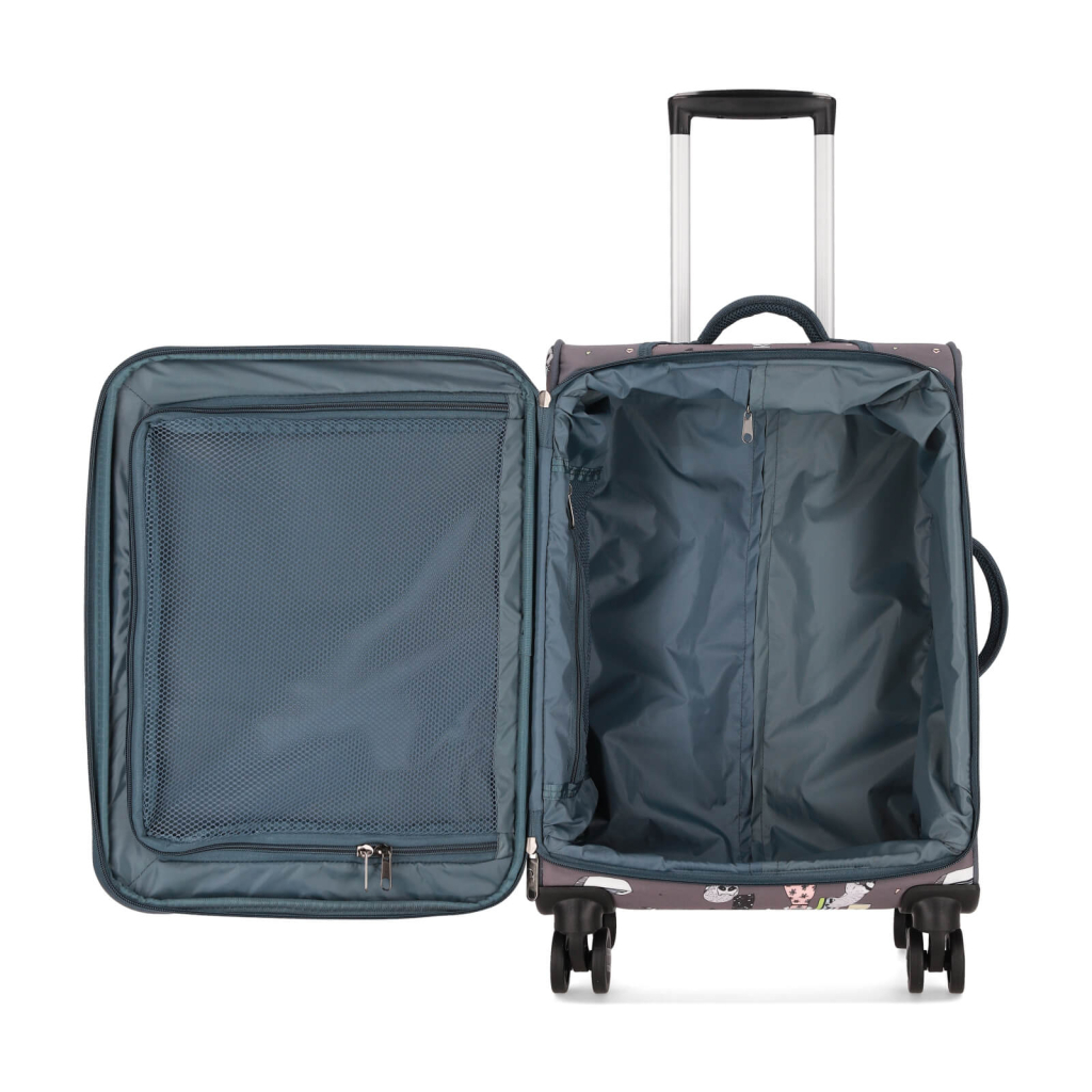 Валіза Bagland Марсель 36 л 0037969194 Різнокольорова 220 (1087619839) - зображення 6