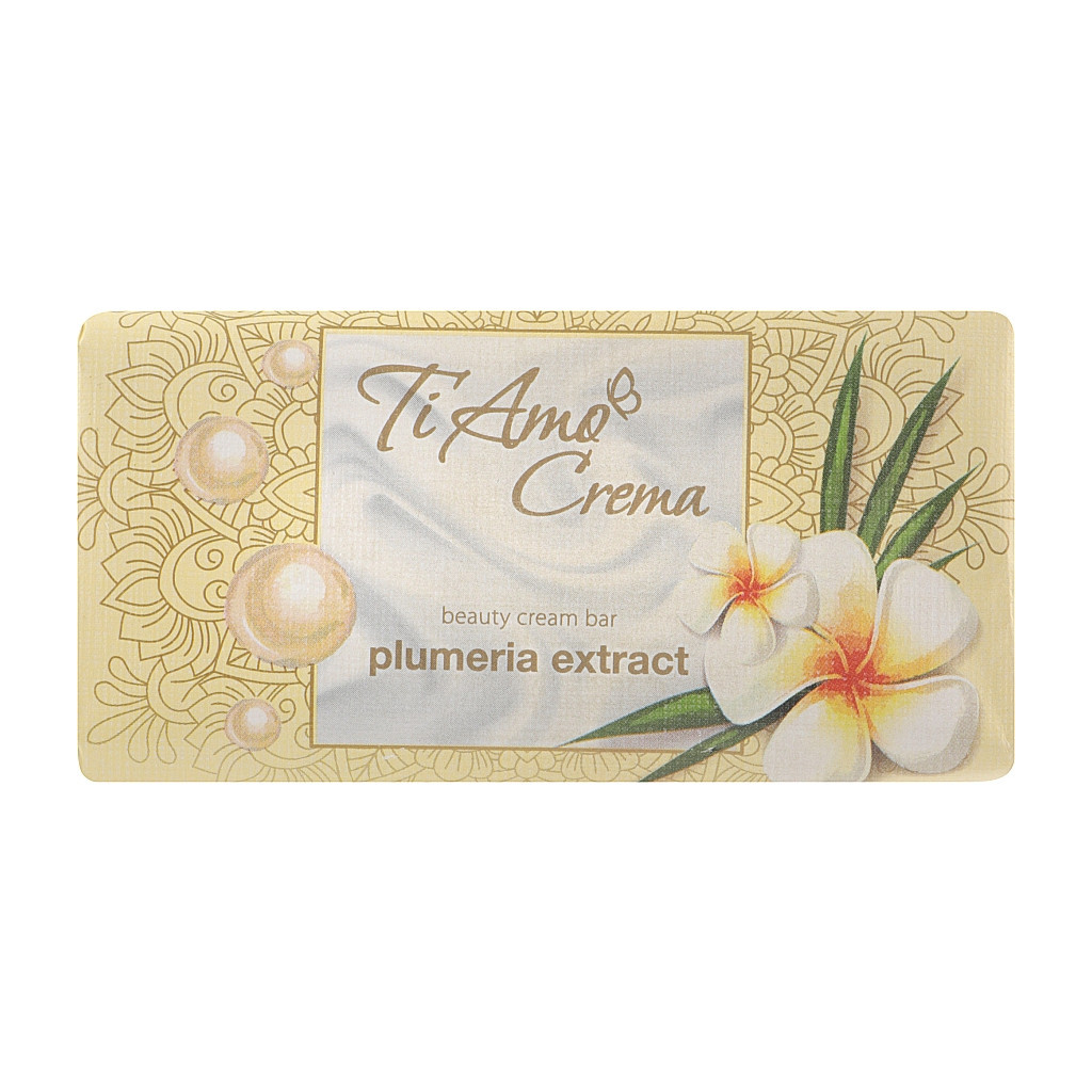 Тверде мило Ti Amo Crema з екстрактом плюмерії 125 г (4820195507537) - зображення 1