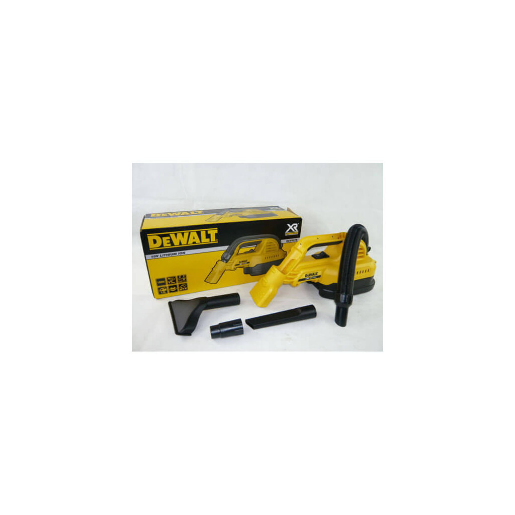 Пилосос будівельний DeWALT 18В XR Li-lon, 1.9 л, 1.8 кг (без АКБ та ЗУ) (DCV517N) - изображение 6