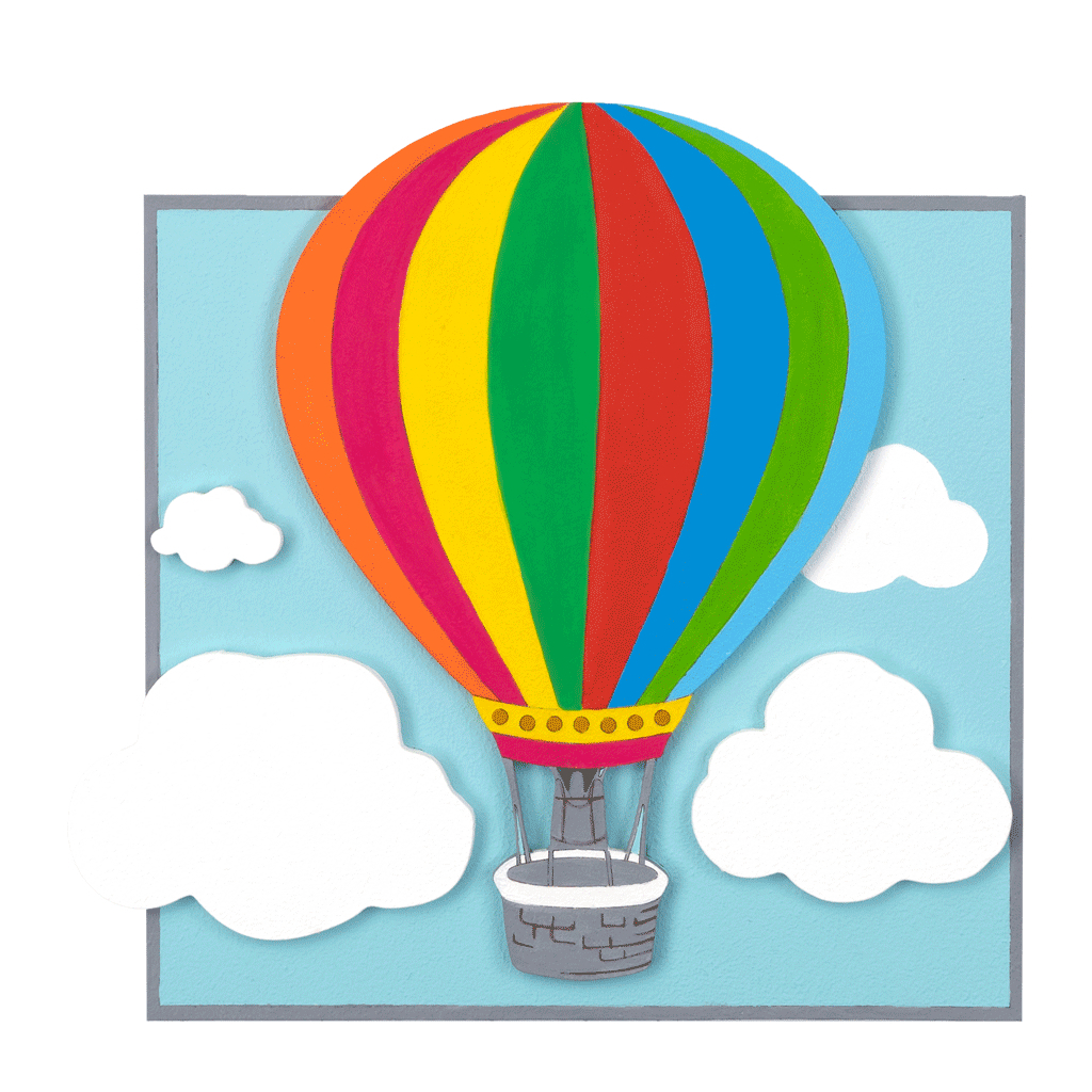 Картина по номерам Rosa Talent 3D Іn the Сlouds МДФ ґрунтоване, 19х20 см (4823098543541) - изображение 1