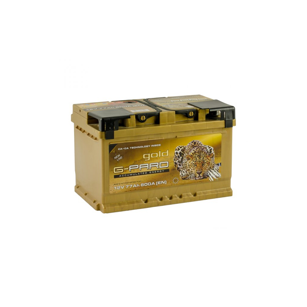 Акумулятор автомобільний G-Pard 77 Аh/12V Gold Euro (TRC077-G00) - зображення 2