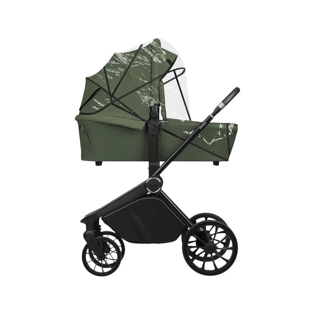 Коляска Lionelo Mika plus 2 in 1 green olive (LO-MIKA PLUS 2IN1 GREEN OLIVE) - зображення 9