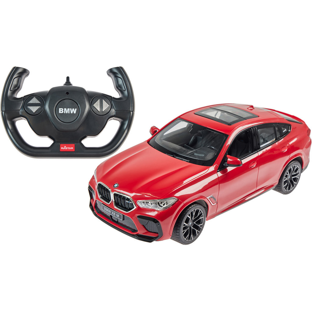 Радіокерована іграшка Rastar BMW X6 1:14 червоний (99260 red) - зображення 1