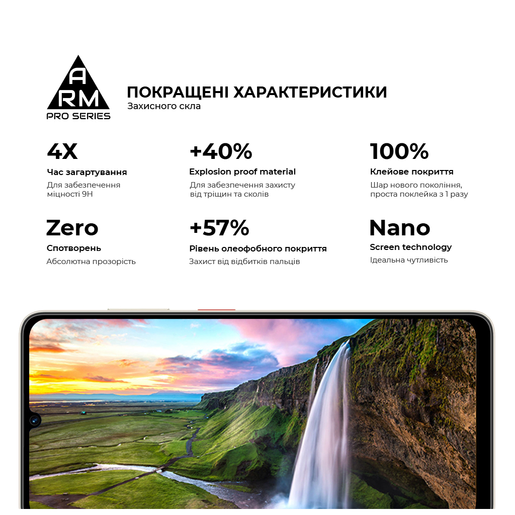 Скло захисне Armorstandart Pro ZTE Blade A56 4G (ARM87521) - зображення 5