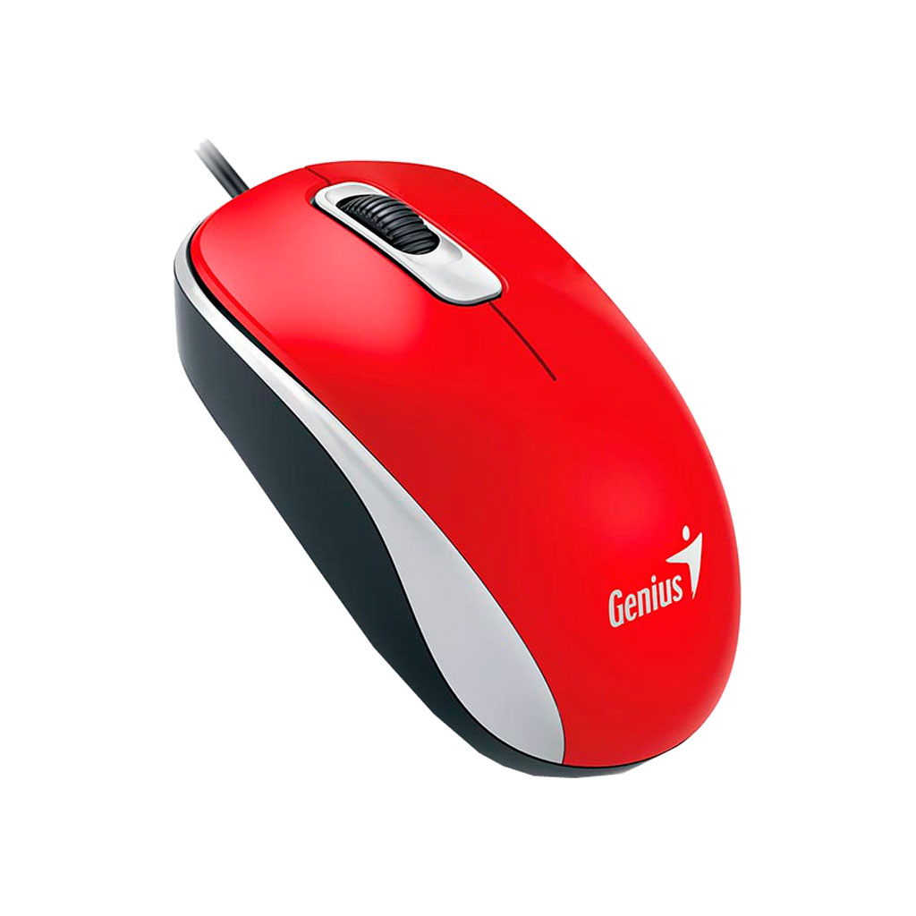 Мишка Genius DX-110 USB Red (31010116104) - зображення 1