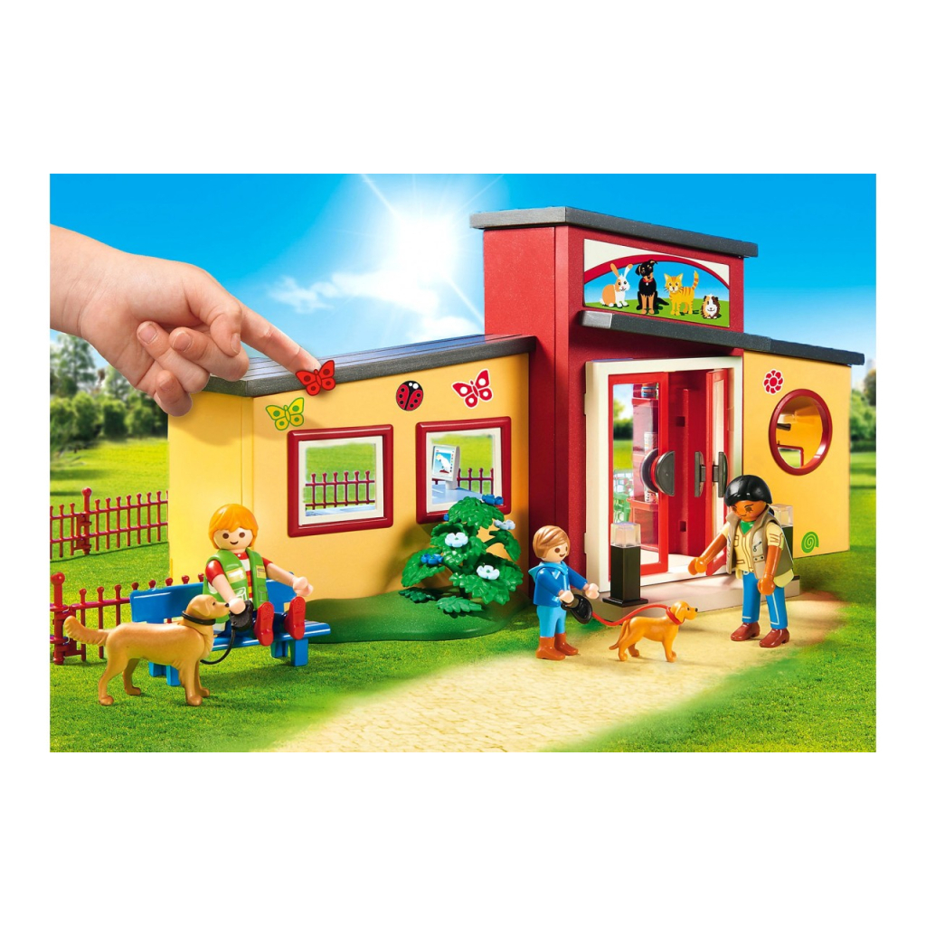 Конструктор Playmobil City life Готель «Маленькі лапки» для домашніх тварин (9275) - зображення 5