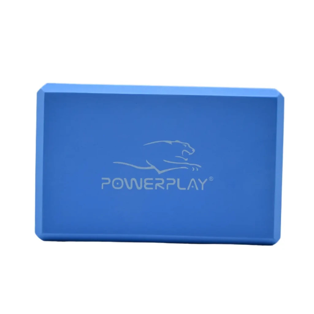 Блок для йоги PowerPlay Yoga Brick EVA 2 шт Сині (PP_4006_Blue_2in) - зображення 5