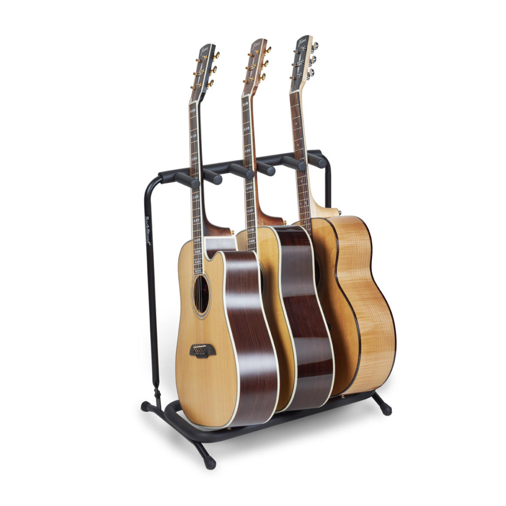 Стійка для гітари RockStand Guitar Rack Stand for 3 Classical or Acoustic Guitars / Basses (RS 20870 B/1) - зображення 3
