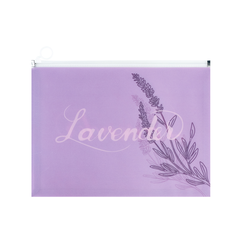 Папка на блискавці Axent zip-lock А4+ Lavender-1 (1497-36-A) - зображення 1