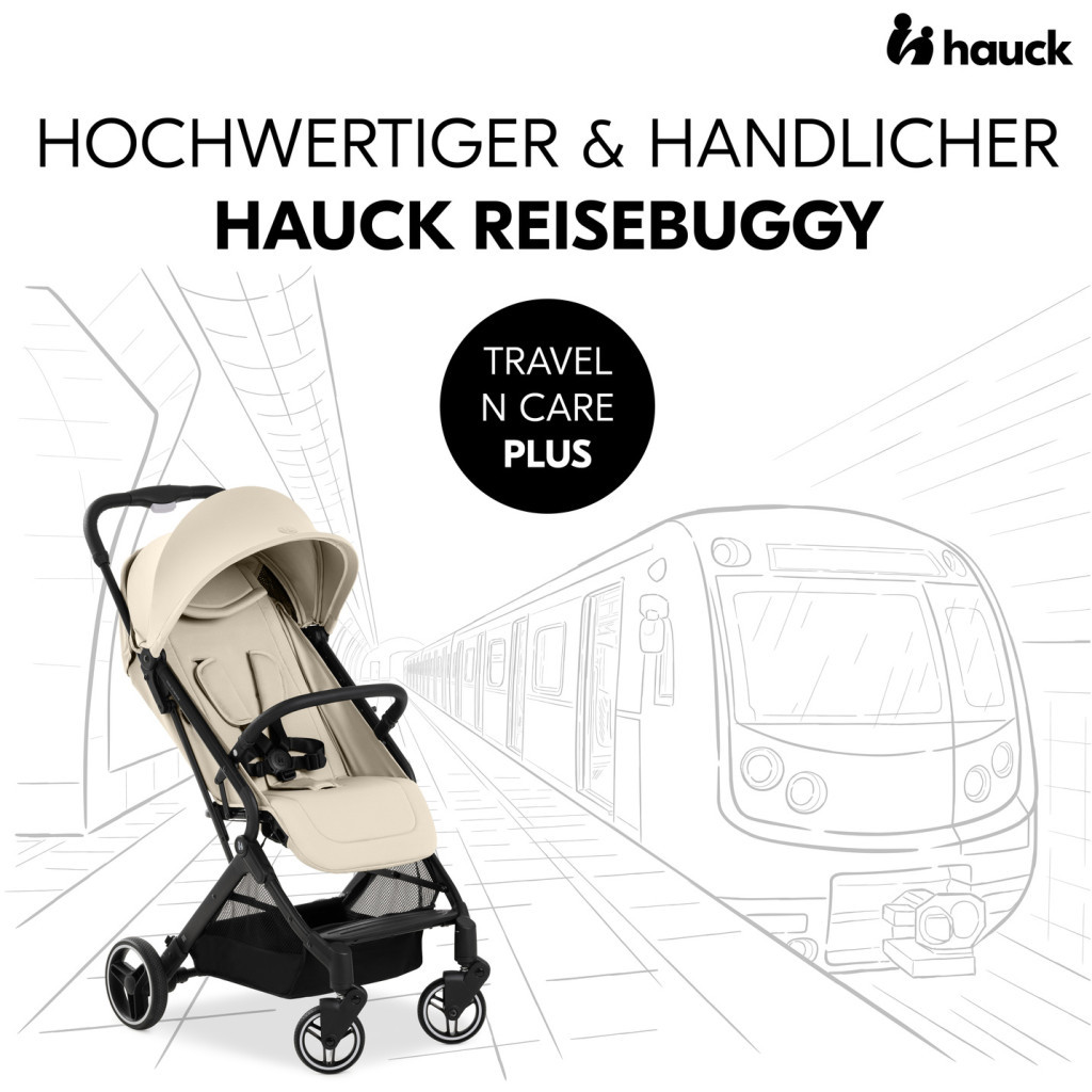Коляска Hauck Travel N Care Plus Vanilla (16025-1) - зображення 2