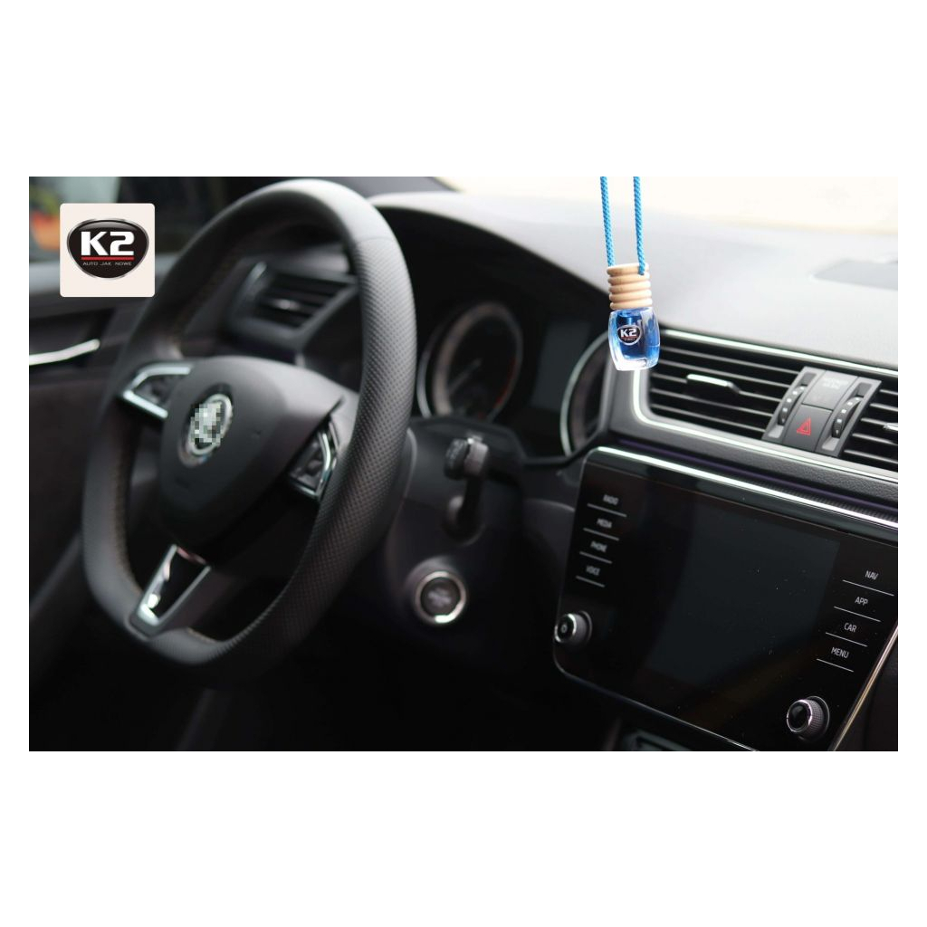 Ароматизатор для автомобіля K2 VINCI VENTO SOLO REFILL OCEAN 8ML (V405) - изображение 2