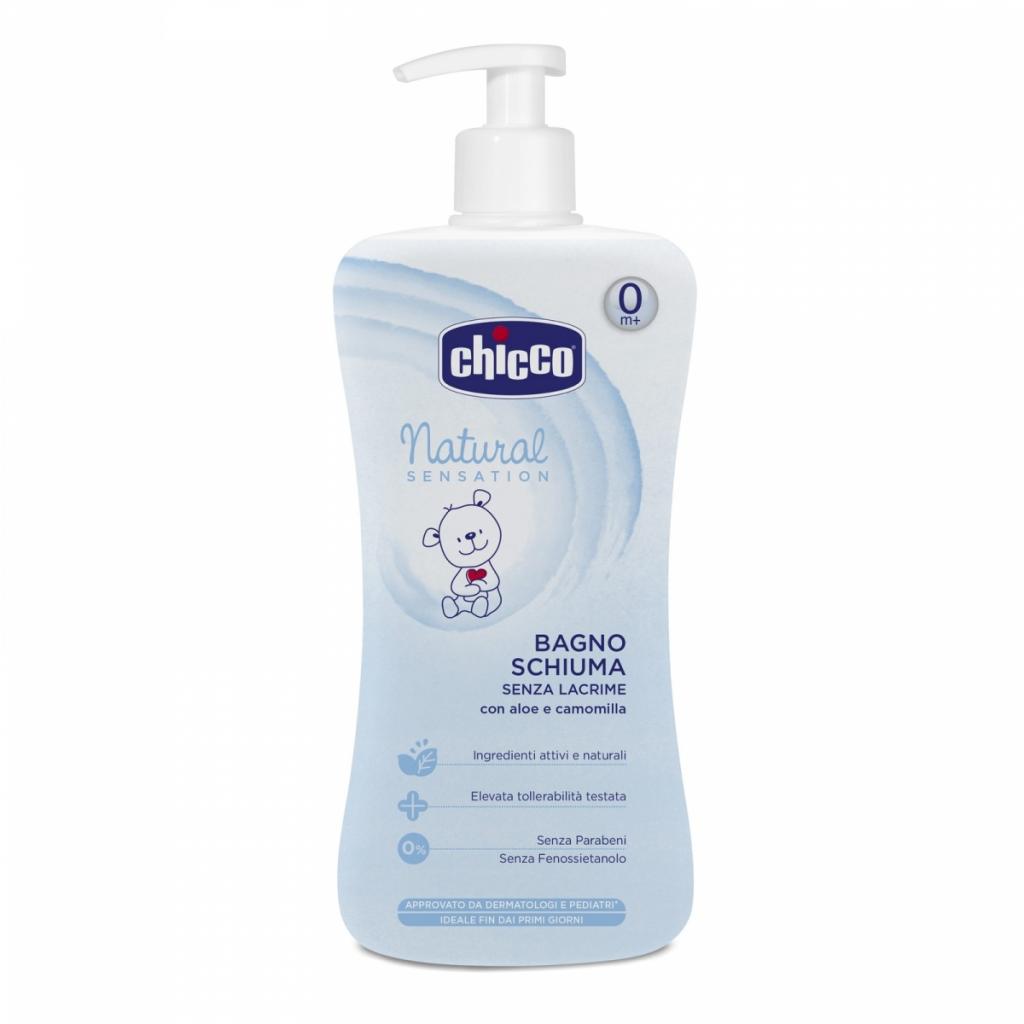 Засіб для купання Chicco Natural Sensation Без сліз 500 мл (07713.10) - зображення 1