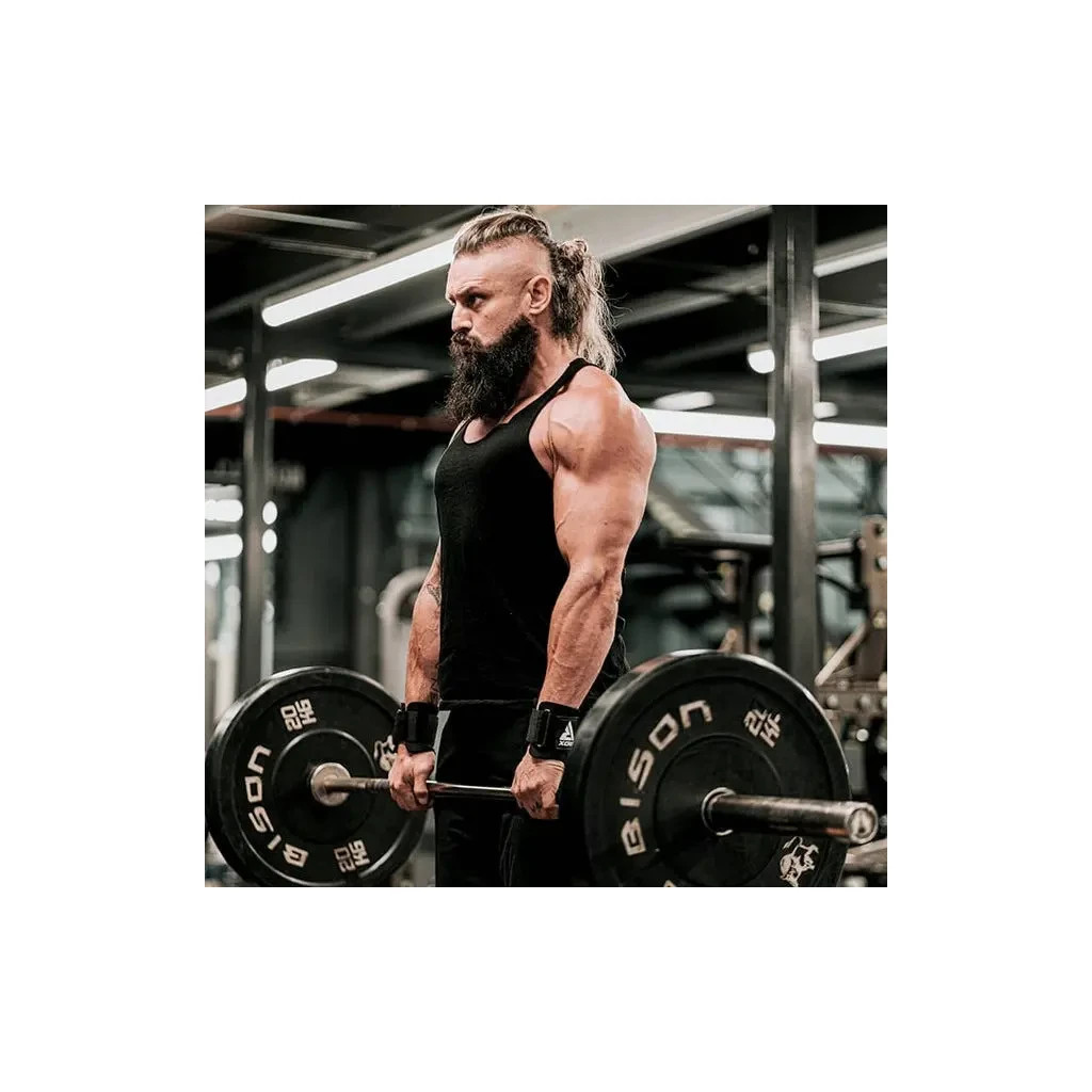 Гаки для тяги на зап'ястя RDX W5 Gym Hook Strap Black Plus (WAN-W5B+) - зображення 5