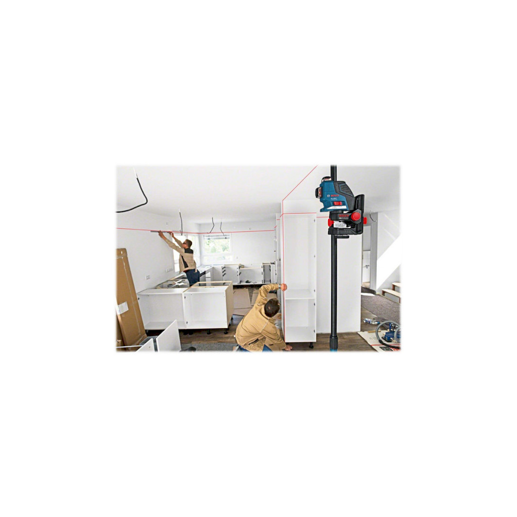 Лазерний нівелір Bosch GLL 3-80 C + BM 1 (12 V) + L-Boxx (0.601.063.R02) - изображение 5