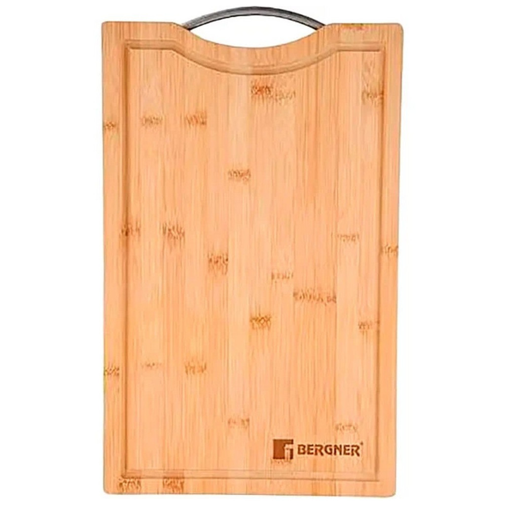 Дошка для нарізання Bergner Bbq 40х25 см бамбук (BG-39971-MM) - зображення 1