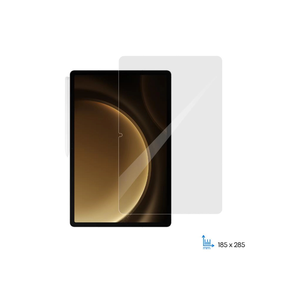 Скло захисне 2E Samsung Galaxy Tab S9FE+ (X616) 12.4"(2023), 2.5D (2E-G-TABS9FEP-LT2.5D-CL) - зображення 1