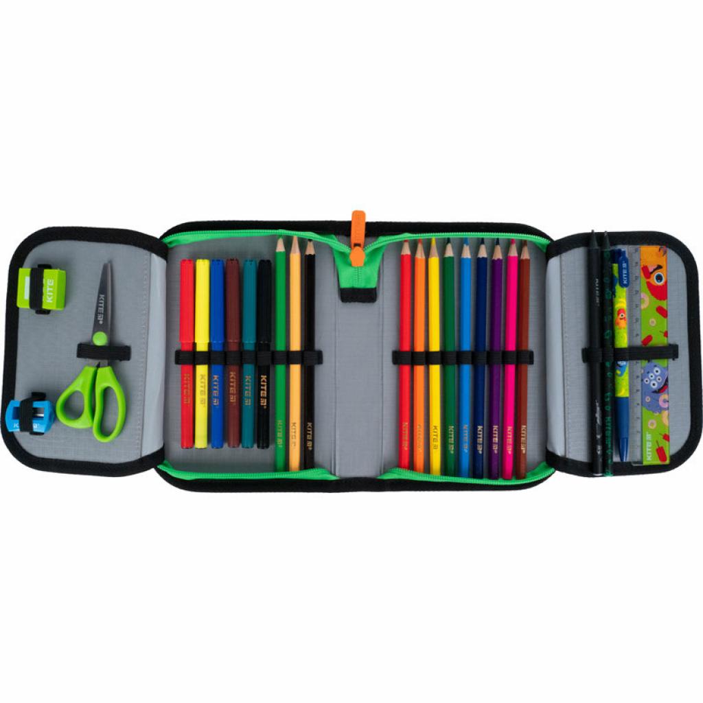 Пенал Kite Education Motocross з наповненням (K21-622H-2) - зображення 5