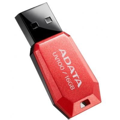USB флеш накопичувач ADATA 16Gb UV100 Red USB 2.0 (AUV100-16G-RRD) - зображення 2