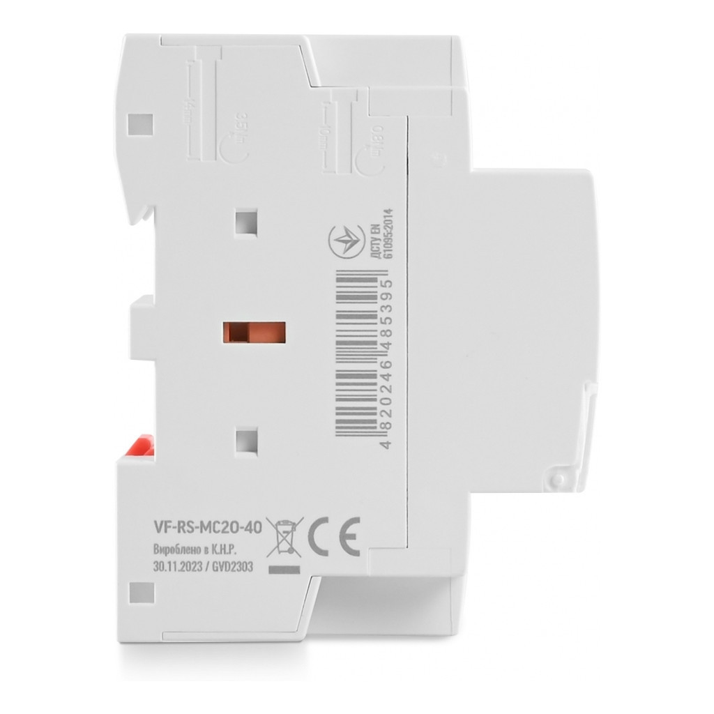 Контактор Videx 2п 40А 2НВ VF-RS-MC2O-40 RESIST - зображення 3