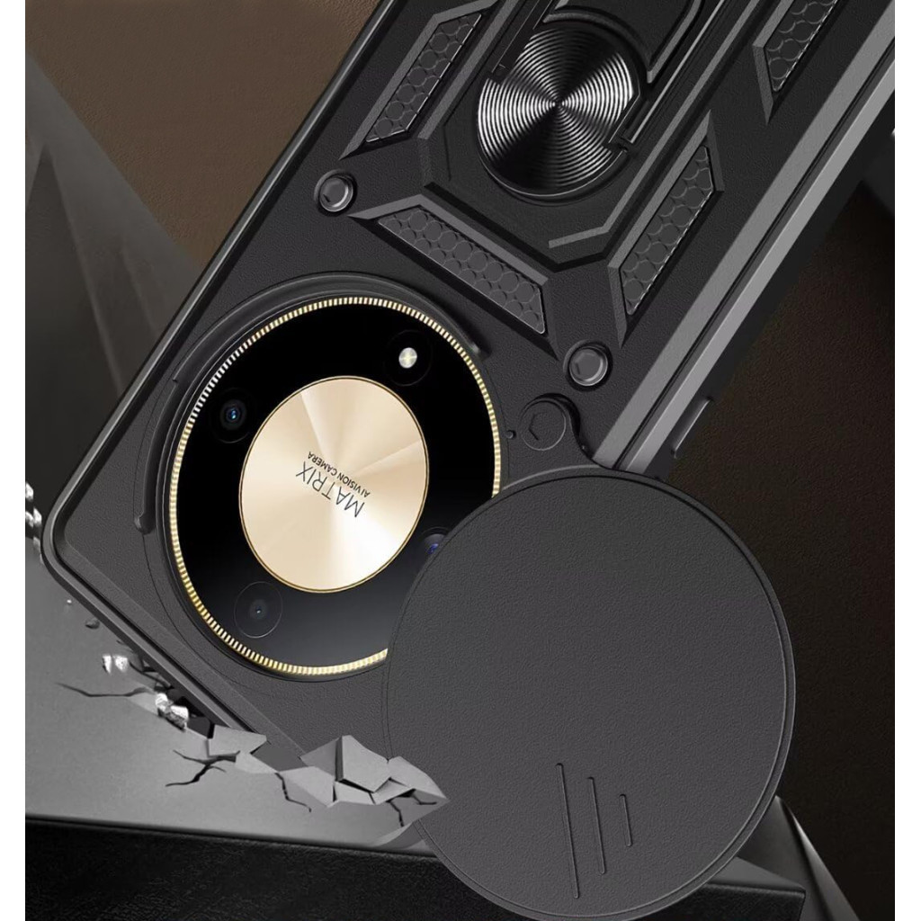 Чохол до мобільного телефона BeCover Military Honor Magic5 Lite 5G Black (710996) - зображення 6