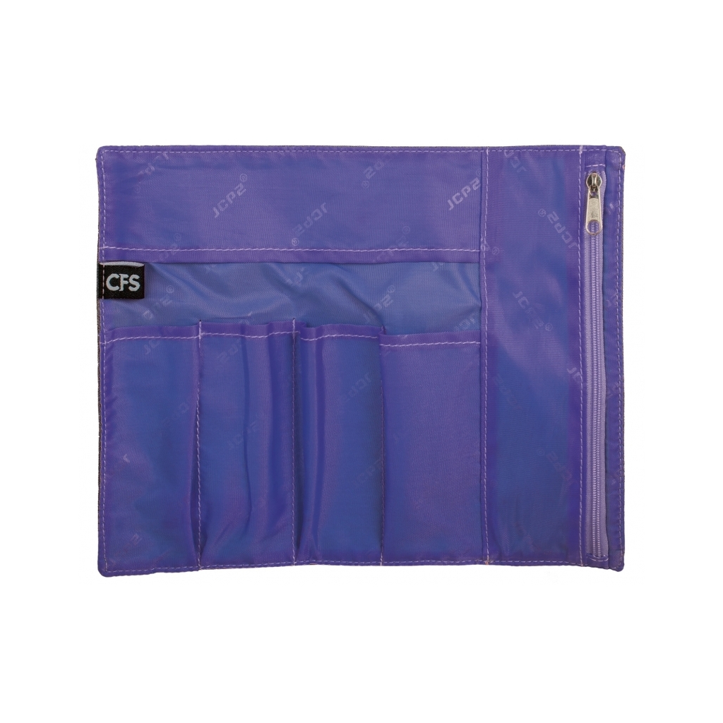 Пенал Cool For School Bear жіночий 1 відділення Фіолетовий (CF86651-01) - зображення 2