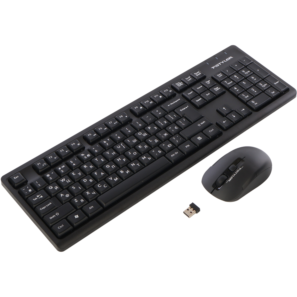 Комплект A4Tech FG1200 Wireless UA Black (4711421003186) - зображення 2