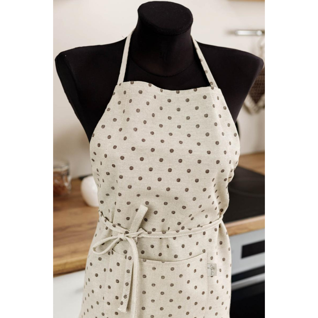 Фартух Прованс Горох коричневий Господиня (031630) - изображение 4