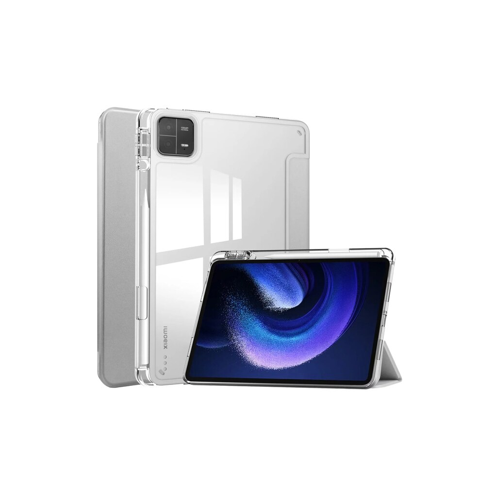 Чохол до планшета BeCover TPU Edge stylus mount Xiaomi Mi Pad 6 / 6 Pro 11" Sliver (709560) - зображення 2