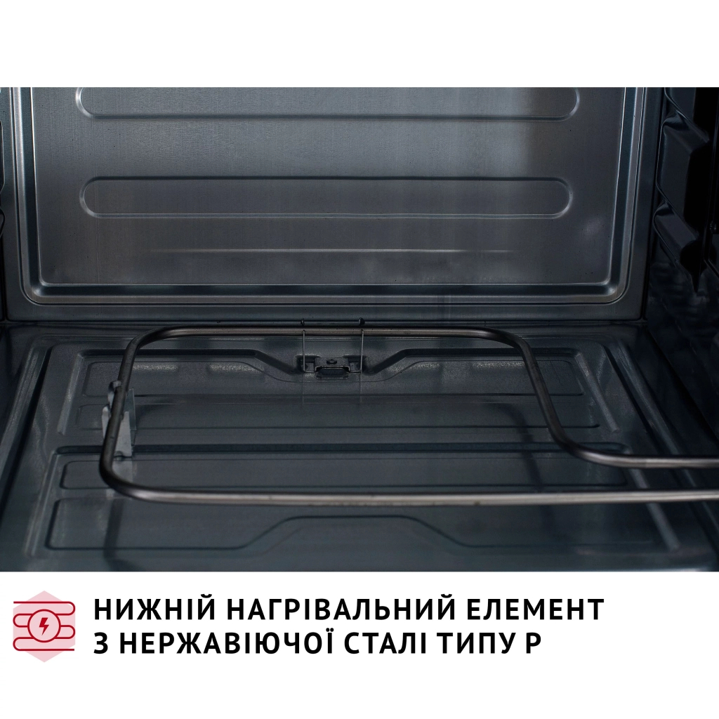 Електропіч Perfelli CLASSIC 37 GREY - зображення 9
