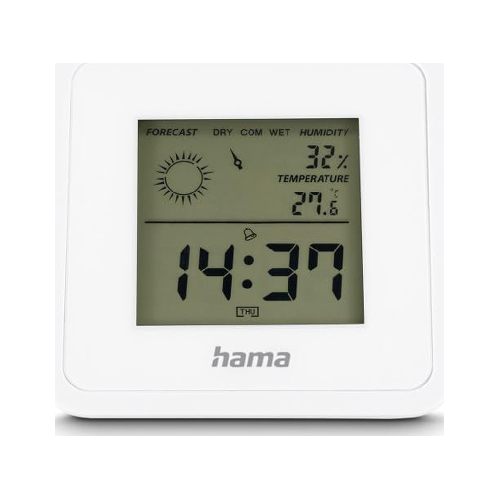 Термо-гігрометр Hama Borneo White (00185891) - picture 1