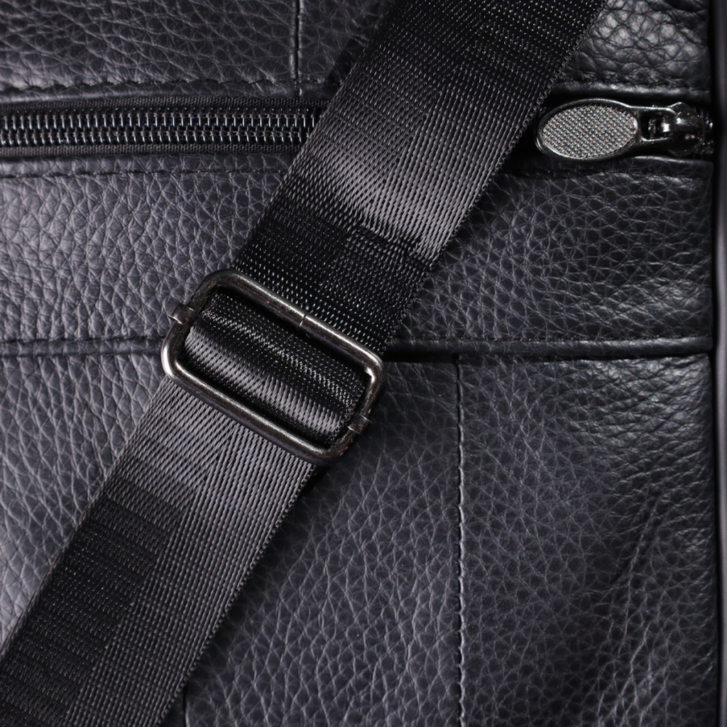 Сумка Vintage З натуральної шкіри Чорна (22864) - зображення 11