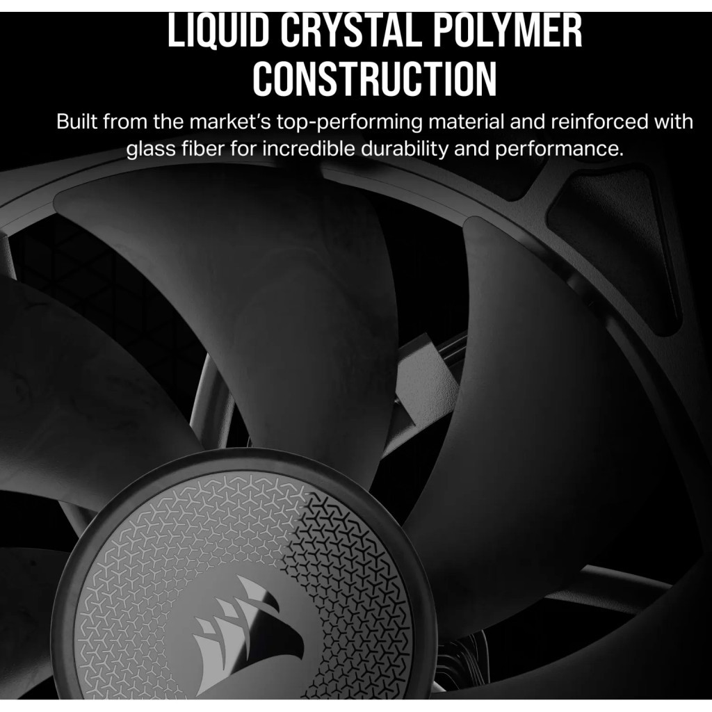 Кулер до корпусу Corsair iCUE Link RX120 PWM Triple Pack (CO-9051010-WW) - зображення 9